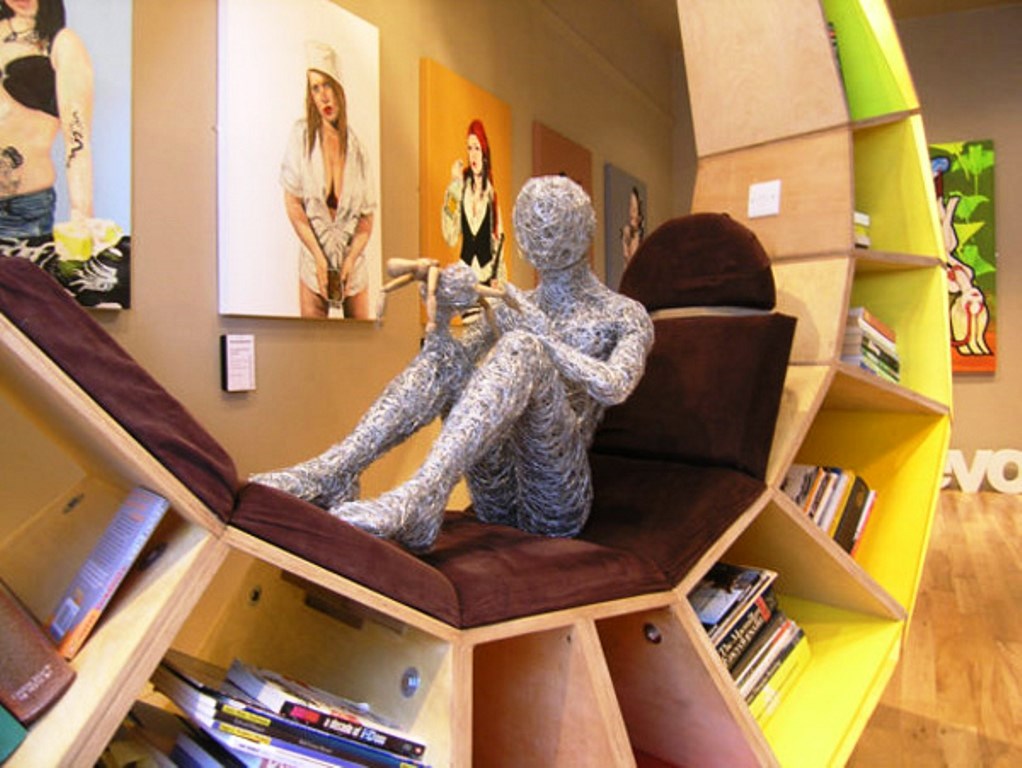 кресло-библиотека, мебель