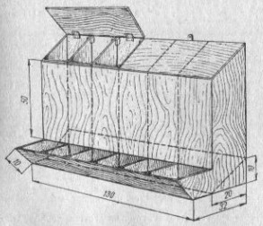 Бункерная кормушка для бройлеров своими руками чертежи с размерами